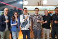 cara Preskon Santini JebreeetMedia Awards 2023 di Pasti Bisa Coffee & Roastery Jakarta, Senin (26/08). Foto : Jebret Media