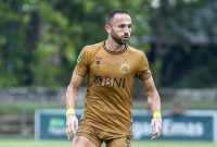Pemain Bhayangkara Presisi FC, Ilija Spasojevic. Foto : Bhayangkara FC