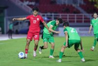 Saat Timnas U-20 Indonesia melawan India, Stadion Delta Sidoarjo. Foto : Ossie