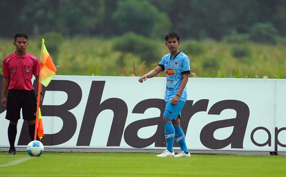 Laskar Kandjeng Djimat Lumat Lamongan FC dengan skor 2-0 pada kompetiisi Liga 4 Jatim 2025. Foto : NLFC