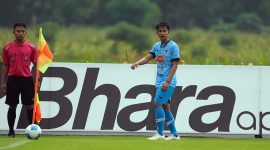 Laskar Kandjeng Djimat Lumat Lamongan FC dengan skor 2-0 pada kompetiisi Liga 4 Jatim 2025. Foto : NLFC