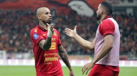 Striker Persija, Gustavo Almeida Masuk Nominasi Pemain Terbaik Edisi Desember. Foto : MAK