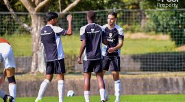 Saat ujicoba Timnas U20. Foto : PSSI