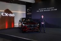 PT Eurokars Motor Indonesia (EMI), sebagai Agen Tunggal Pemegang Merek (ATPM) dan distributor resmi kendaraan Mazda, dengan bangga memperkenalkan The All-New Mazda CX-80, kendaraan Plug-in Hybrid Electric Vehicle (PHEV) pertama Mazda di Indonesia. Peluncuran Flagship Premium SUV ini diumumkan oleh Ricky Thio, Chief Operating Officer PT EMI, dalam konferensi pers pada tanggal 22 Januari 2025, di Mazda Indonesia Headquarters. Foto : Pohan