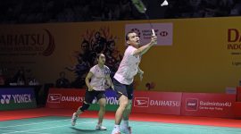 Rinov/Lisa Melangkah ke Top 8. Foto : PP PBSI
