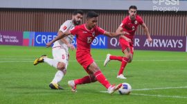 Timnas Indonesia U-20 saat melawan Iran. Foto : PSSI