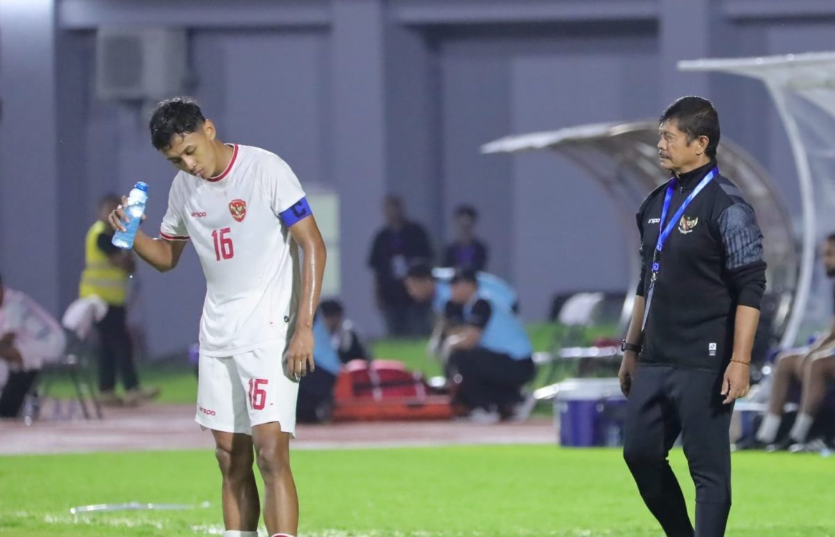 Pelatih Timnas U-20, Indra Sjafri merasa pede jelang piala asia u-20 2025. Foto : Ossie