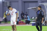 Pelatih Timnas U-20, Indra Sjafri merasa pede jelang piala asia u-20 2025. Foto : Ossie