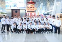 Tim Bulutangkis Indonesia bertolak ke China. Foto : PP PBSI