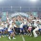 PSIM Yogyakarta keluar sebagai juara Pegadaian Liga 2 musim 2024/2025. Setelah di partai final yang berlangsung Rabu (26/2/2025) di Stadion Manahan Solo Jawa Tengah mengalahkan Bhayangkara FC dengan skor 2-1 melalui tambahan waktu. Foto : Infobeken.com/Ady 