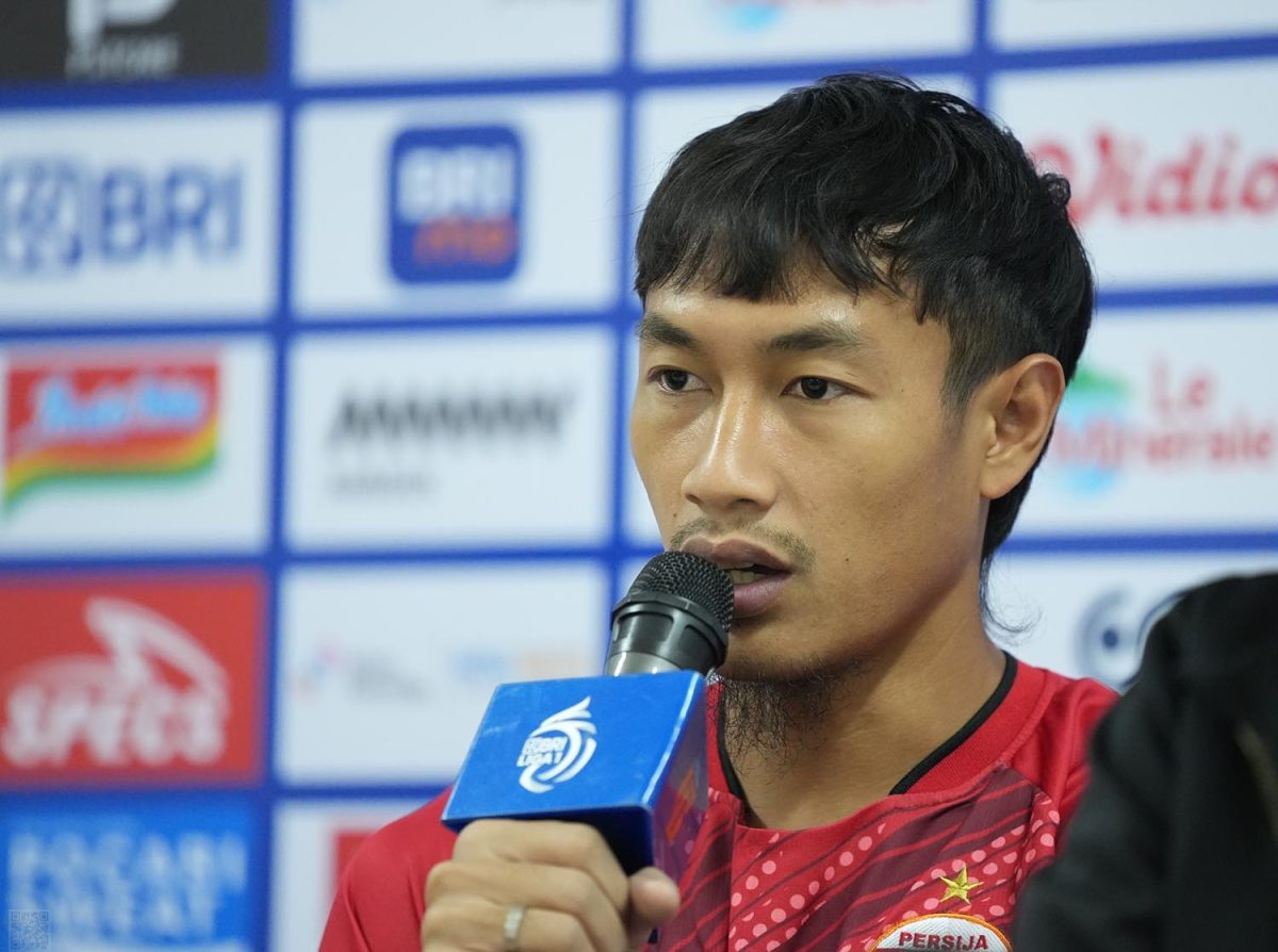 Kehadiran Hanamu Yama di lini belakang Persija Jakarta membuat Coach Pena merasa lega menghadapi Arema FC.