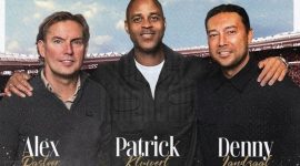 Pelatih kepala Timnas Indonesia, Patrick Kluivert dibantu dua asistennya, Alex Pastoor dan Denny Landzaat yang bertugas untuk urusan taktik dan strategi dan 6 asisten pelatih lainnya.