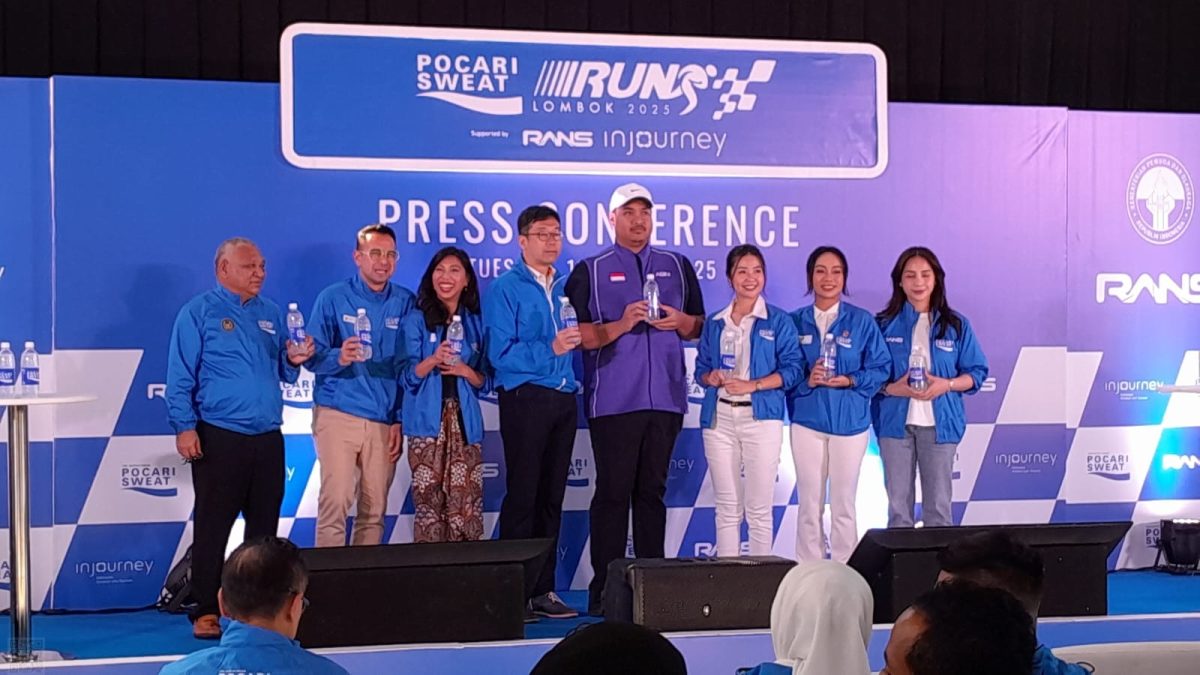 Menpora Dito Ariotedjo hadiri Press Konferensi Pocari Sweat Run Lombok 2025 Event Lari Pertama di Sirkuit Terbesar di Indonesia
