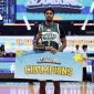 AJ Bramah melakukan winmill dunk di kesempatan pertama, sehingga juri memberikan nilai sempurna (50).Bramah akhirnya dipastikan menjadi pemenang dengan gerakan dunk memutar di udara dengan setelah menangkap assist dari Gelvis Solano Paulino. 