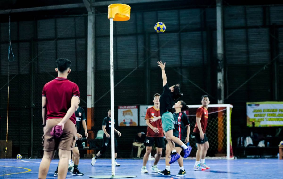 Seleksi daerah (Selekda) tahap kedua dalam rangka persiapan menghadapi Pekan Olahraga Nasional (PON) 2028  yang digelar pada Jumat, 2 Mei 2025 di Tifosi Sport Center, Jalan Raden Inten, Jakarta Timur. Kredit Foto : Korfball DKI Jakarta.