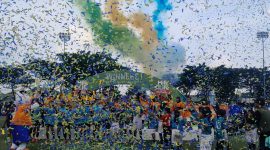 SDN Kalisari 01 akhirnya sukses meraih gelar juara Milklife Soccer Challange setelah penantian satu tahun. SDN Kalisari 01 keluar sebagai juara setelah di partai final menundukan sang rival SDN Mekarjaya 12 di KU 12
