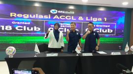 Direktur Utama LIB, Ferry Paulus, didampingi Asep Saputra Direktur operasional PT LIB dan Ketua Komite Club Licensing 2024/25, Essy Asiah mengungkapkan untuk pertama kalinya semua klub Liga 1 lolos penilaian dalam Club Licensing Cycle 2024/25