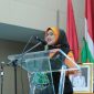 Rektor Institut STIAMI, Prof. Dr. Silvyana Murni, SH., M.Si pada acara Seminar Nasional Vokasi STIAMI di Gedung Dinas Pendidikan DKI Jakarta Sabtu, 9 Agustus 2025. Foto : STIAMI
