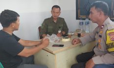 Aipda Ilyas Bhabinkamtibmas Kelurahan Sukamulya Sambangi RS Metro, Sampaikan Pesan Kamtibmas