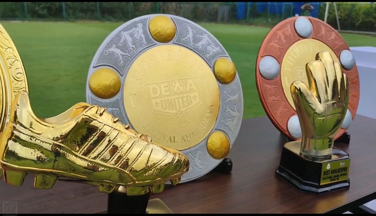 Medali yang diperebutkan peserta Festival Anak Dewa U12