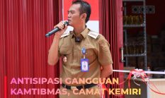 Antisipasi Gangguan Kamtibmas, Camat Kemiri Imbau Masyarakat Jaga Kondusivitas Wilayah