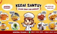 Telah di buka Kedai Santuy lokasi pinggir jalan Desa Rancalabuh Kec. Kemiri