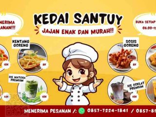 Telah di buka Kedai Santuy lokasi pinggir jalan Desa Rancalabuh Kec. Kemiri