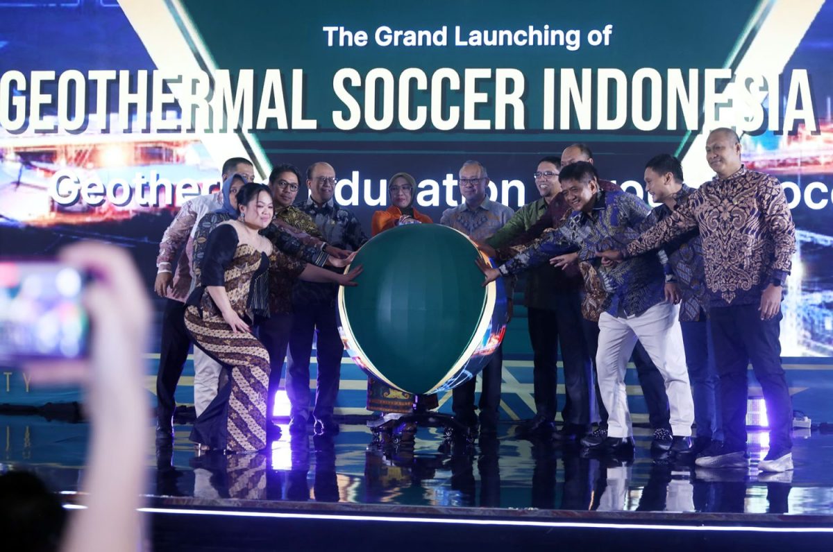 Agenda Grand Launching Geothermal Soccer Indonesia di Ritz Carlton Kuningan Jakarta, Jumat (26/06). Foto : GSI