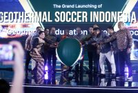 Agenda Grand Launching Geothermal Soccer Indonesia di Ritz Carlton Kuningan Jakarta, Jumat (26/06). Foto : GSI