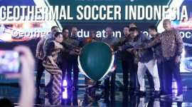 Agenda Grand Launching Geothermal Soccer Indonesia di Ritz Carlton Kuningan Jakarta, Jumat (26/06). Foto : GSI