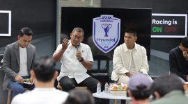 Ketua Badan Tim Nasional (BTN), Sumardji dalam forum diskusi Water Break yang digelar PSSI Pers di N Brand Experience Center, SCBD, Jakarta, Jumat (3/7/2026). Foto : PSSI Pers