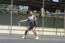  Petenis Narendra Zahin Nurrachmad maju ke babak perempat final Sirkuit Nasional Junior Piala Rektor Universitas Ngudi Waluyo Ungaran, Jawa Tengah,  Kamis 9 Juli 2026. Foto : ist
