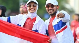 Best Couple Eastvarun, Candra & Ratih.
Bersama dalam setiap langkah, saling menguatkan, dan berbagi kebahagiaan hingga garis akhir. (Foto :Merdeka Run 2026)