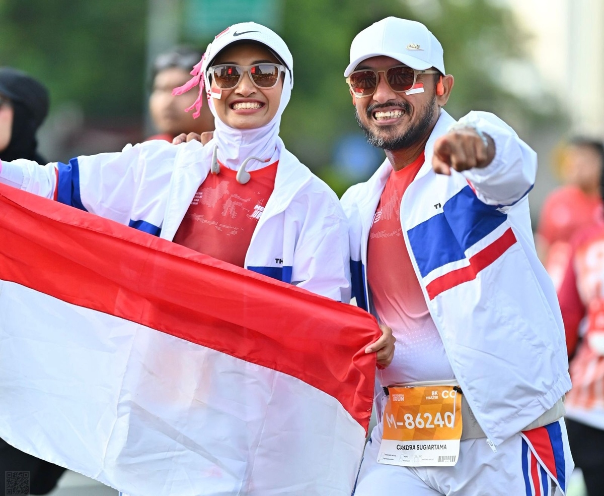 Best Couple Eastvarun, Candra & Ratih.
Bersama dalam setiap langkah, saling menguatkan, dan berbagi kebahagiaan hingga garis akhir. (Foto :Merdeka Run 2026)